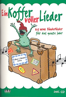 Ein Koffer voller Lieder (+CD)  Liederbuch  