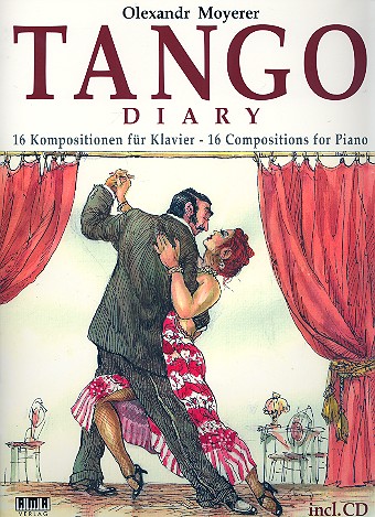 Tango Diary (+CD)  16 Kompositionen für Klavier  