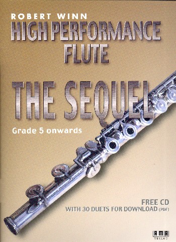 High Performance Flute - The Sequel (+CD)  für Flöte und Klavier  