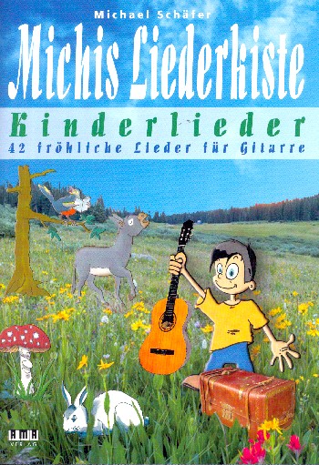 Michis Liederkiste - Kinderlieder:  für 1-2 Gitarren (mit Texten und Akkorden) (Begleitung ad lib)  Spielpartitur