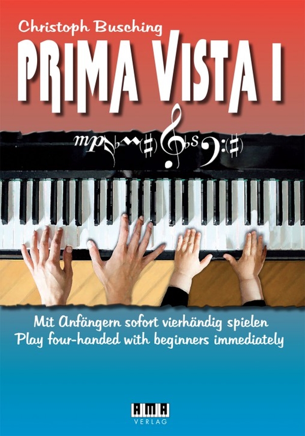 Prima Vista Band 1  für Klavier zu 4 Händen  Spielpartitur