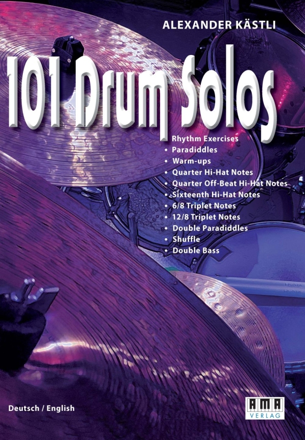 101 Drum Solos  für Schlagzeug  