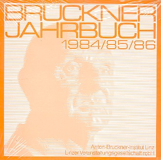 Bruckner Jahrbuch 1984/85/86    