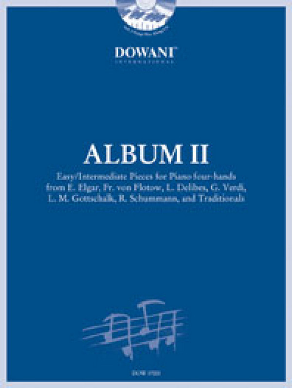 Album vol.2 (+2 CD's) easy pieces  for piano 4 hands  