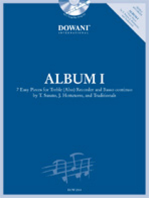 Album Band 1 (+CD) für Altblockflöte und Bc    