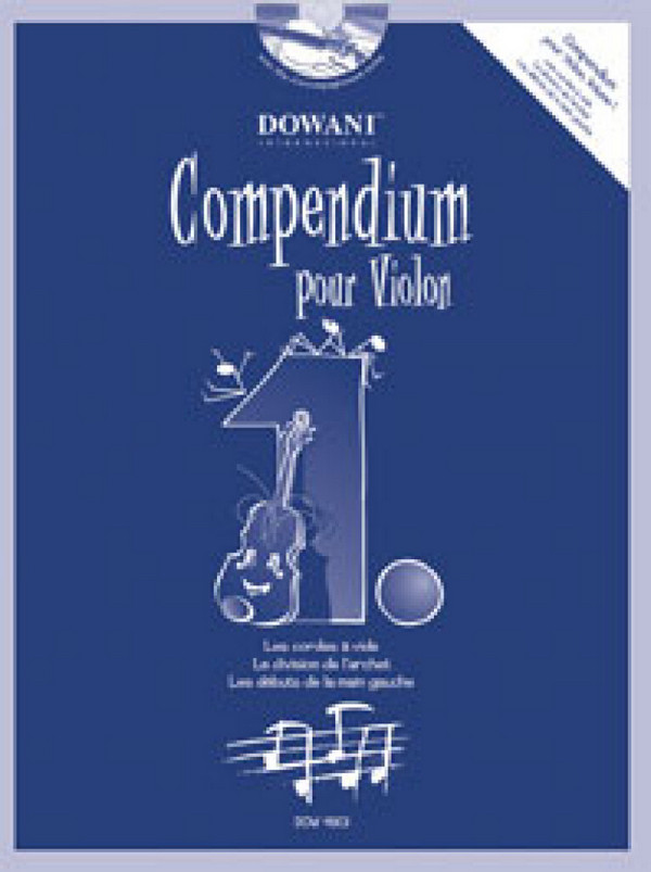 Compendium pour Violon 1  Violin  Buch + 2 CDs