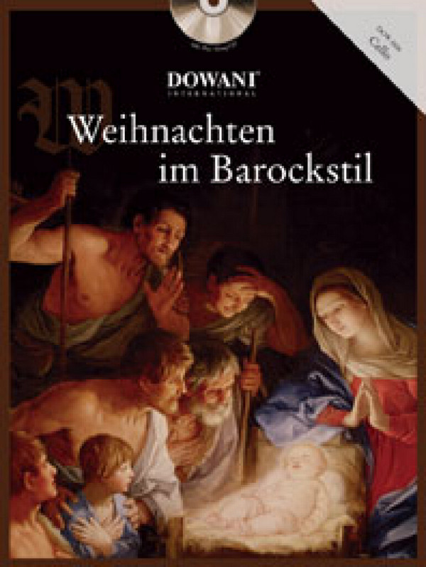 Weihnachten im Barockstil (+CD)&nbsp;&nbsp;für Violoncello und Klavier&nbsp;&nbsp;