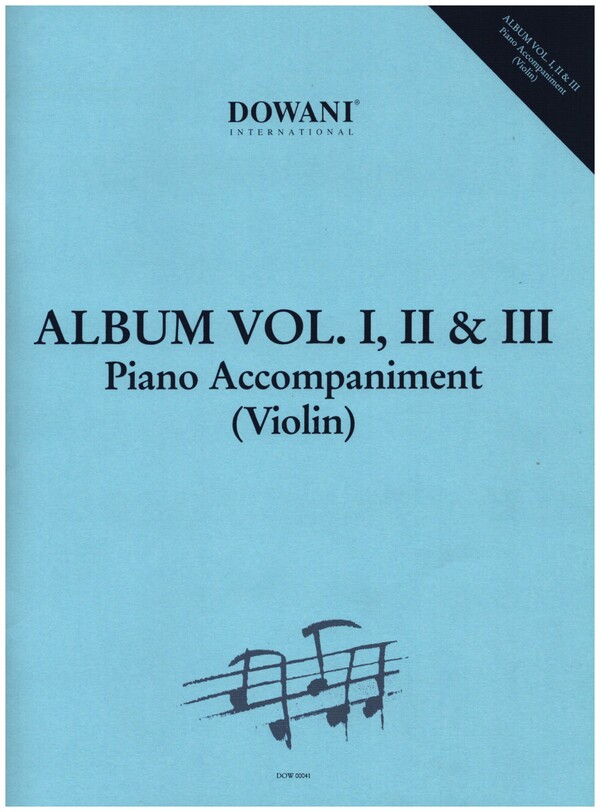 Album Vol. I, II & III  Piano Accompaniment  (Violin)