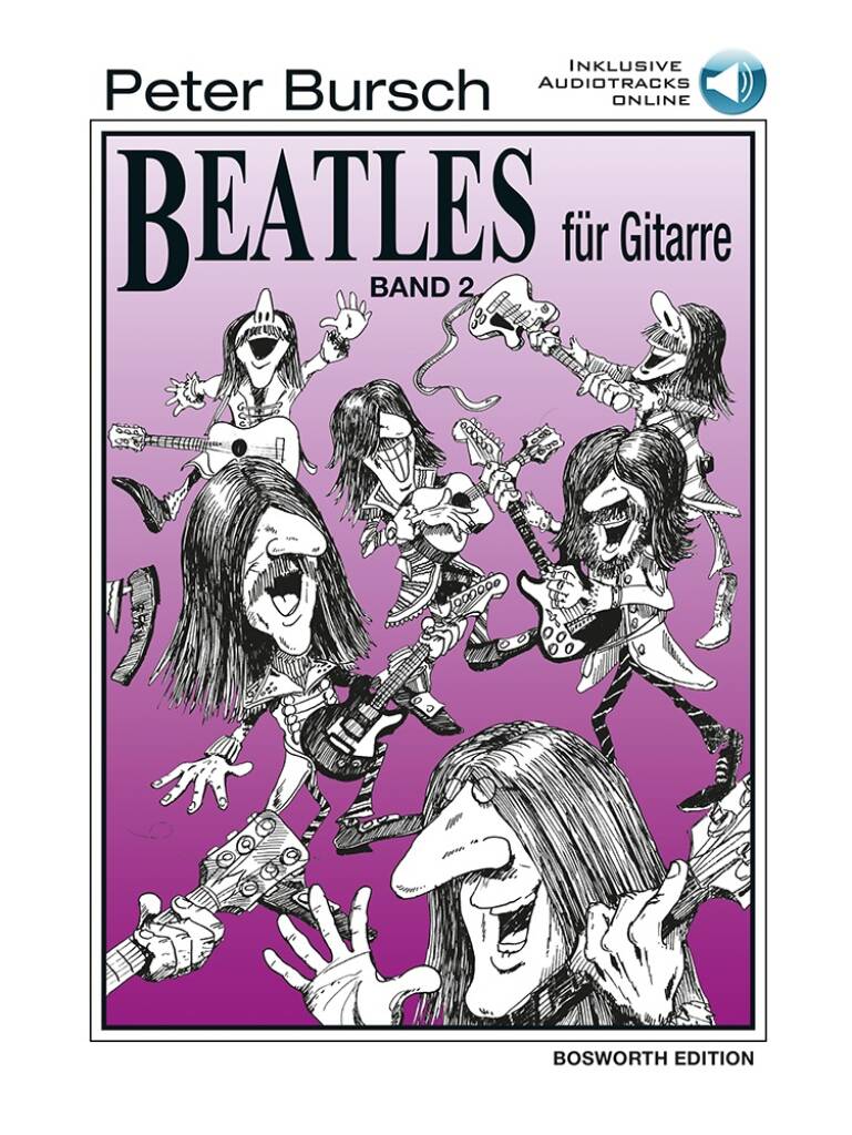 Beatles für Gitarre Band 2 (+Online-Audio)&nbsp;&nbsp;&nbsp;&nbsp;Neuauflage 2021
