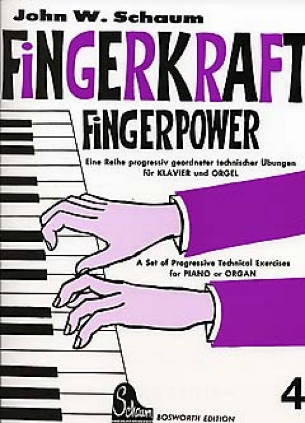Fingerkraft Band 4  für Klavier/Orgel  