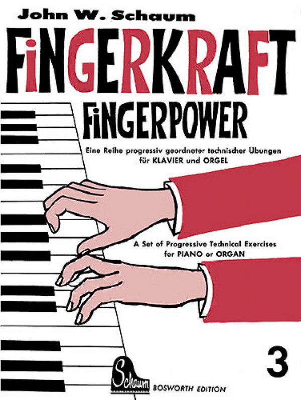 Fingerkraft Band 3  für Klavier (Orgel)  