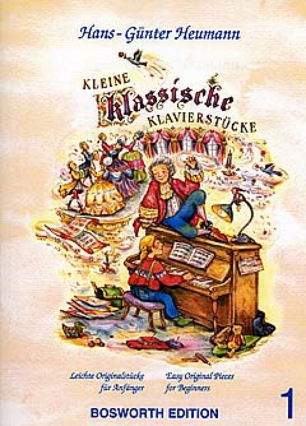 Kleine klassische Klavierstücke Band 1  Leichte Originalstücke für Anfänger  