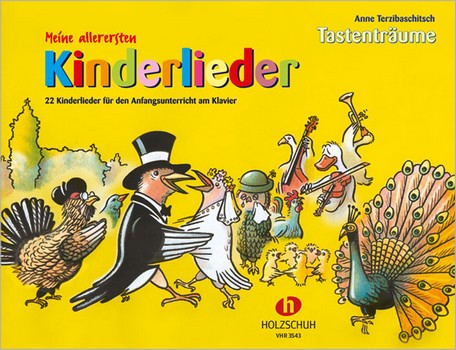 Tastenträume - Meine allerersten Kinderlieder  für Klavier  