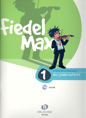 Fiedel-Max Der grosse Auftritt Bd.1 (+Online-Audio)  für Violine  