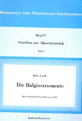 Die Balginstrumente    