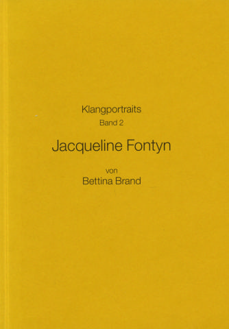 JACQUELINE FONTYN  KLANGPORTRAITS BAND 2  