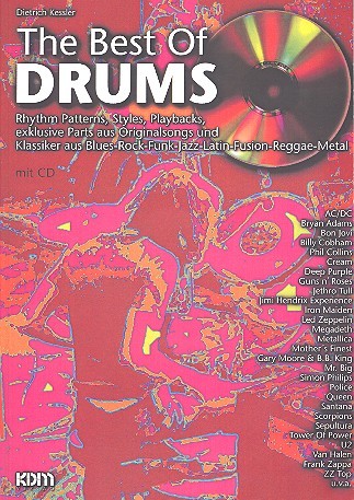 The Best of Drums (+CD):  Rhythm, Patterns, Styles, Playbacks  