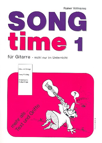 Songtime 1 Hits und Songs  für Gitarre (easy picking)  