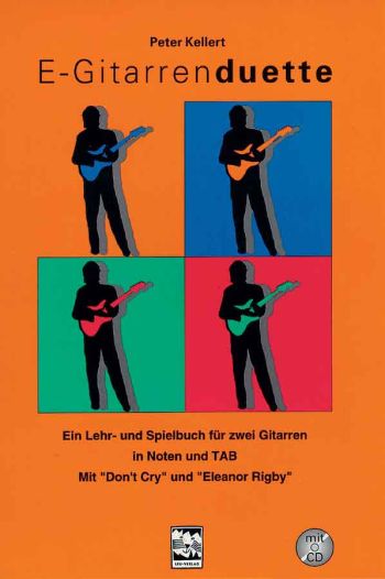 E-Gitarrenduette (+CD)  Lehr- und Spielbuch für  2 Gitarren