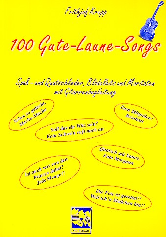 100 Gute-Laune-Songs  für Gitarre  