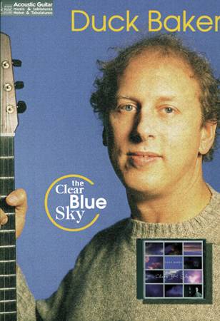 The Clear Blue Sky für Gitarre  (Noten und Tabulatur)  