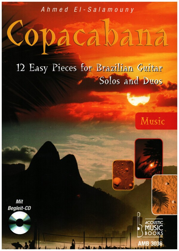 Copacabana (+CD):  for 1-2 brazilian guitars  score (english)