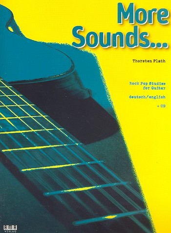 More Sounds (+CD) Rock Pop Studies  for guitar (dt/en)  