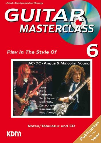 Guitar Masterclass Band 6 (+CD)  Pay in the style of AC/DC  Angus and Malcom Young (Noten+Tab)