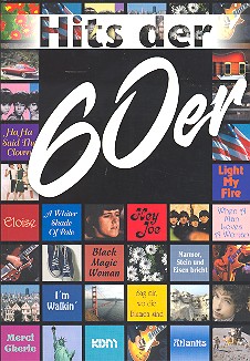 Hits der 60er  Melodieausgabe Din A5 (mit Texten und Akkordsymbolen)  