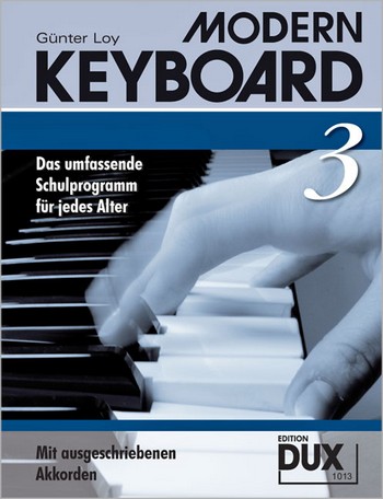 Modern Keyboard Band 3 - Schule mit ausgeschriebenen Akkorden  für Keyboard  