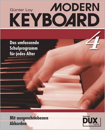 Modern Keyboard Band 4 - Schule mit ausgeschriebenen Akkorden  für Keyboard  