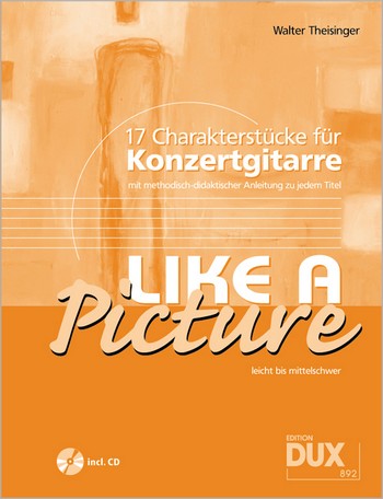 Like a picture 17 Charakterstücke&nbsp;&nbsp;für Konzertgitarre&nbsp;&nbsp;
