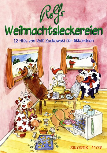 Rolfs Weihnachtsleckereien 12 Hits&nbsp;&nbsp;für 1-2 Akkordeons&nbsp;&nbsp;