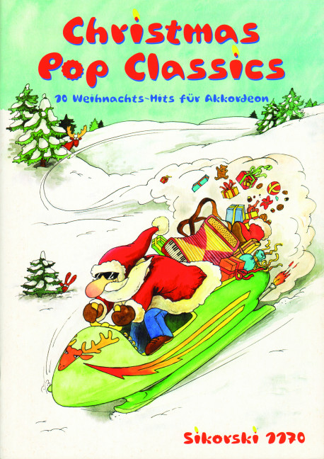 Christmas Pop Classics - 10 Weihnachts-Hits   für 1-2 Akkordeons  