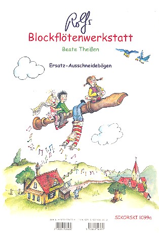 Rolfs Blockflötenwerkstatt&nbsp;&nbsp;Ersatz-Ausschneidebögen&nbsp;&nbsp;