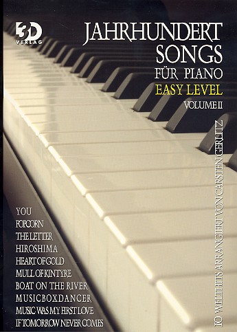 Jahrhundert Songs Band 2:  für Klavier (easy)  