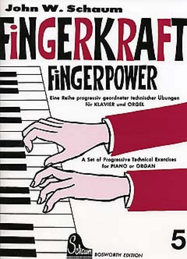 Fingerkraft Band 5  für Klavier (Orgel)  