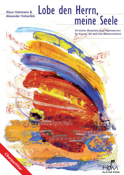 Lobe den Herrn meine Seele für gem Chor&nbsp;&nbsp;(SAM) und Klavier (Melodieinstrument ad lib)&nbsp;&nbsp;Chorpartitur
