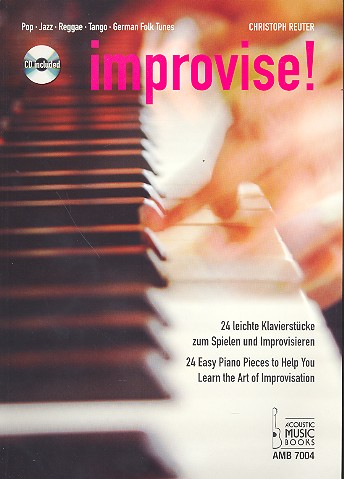Improvise (+CD)  für Klavier (en/dt)  