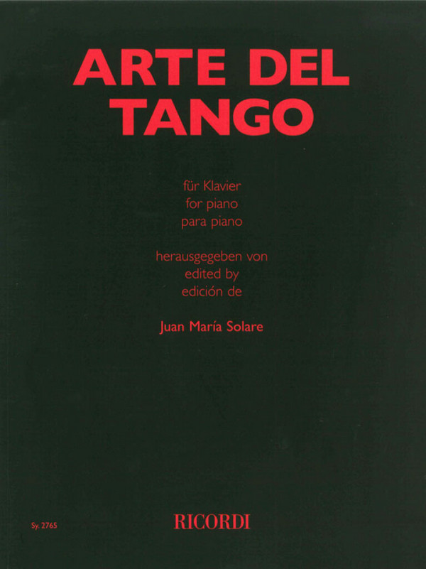 Arte del Tango  für Klavier  