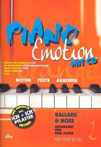 Piano Emotion Band 2 (+CD):  für Klavier (Gesang/Gitarre)  