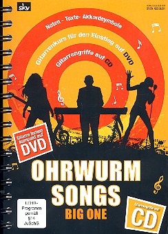 Ohrwurm-Songs Big One (+CD +DVD)  Noten/Texte/Akkorde  Songbook 