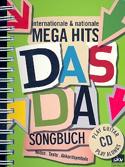 Das da: Songbuch (+CD)  Noten/Texte/Akkorde  Songbook 
