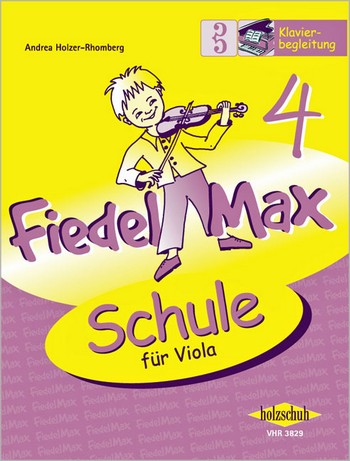 Fiedel-Max Viola Schule Band 4  Klavierbegleitung  