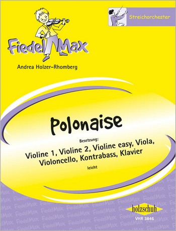 Polonaise  für Streichorchester und Klavier  Partitur und Stimmen ((1-1-1)-1-1-1)