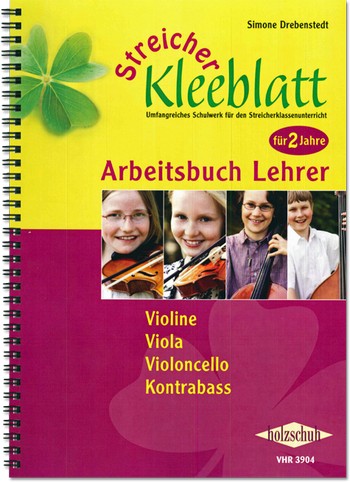 Streicher-Kleeblatt Arbeitsbuch&nbsp;&nbsp;für Lehrer&nbsp;&nbsp;
