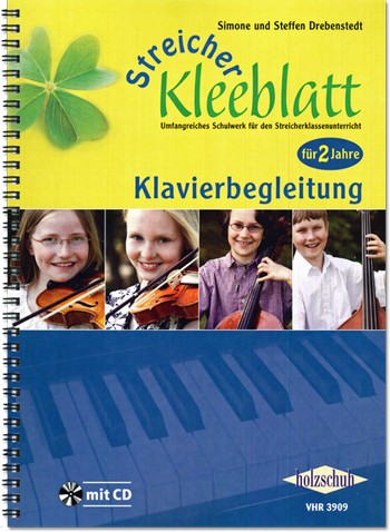 Streicher-Kleeblatt (+CD) Klavierbegleitung&nbsp;&nbsp;&nbsp;&nbsp;