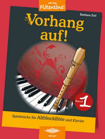 Vorhang auf! Band 1  für Altblockflöte und Klavier  