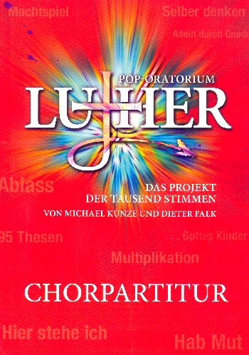 Luther  für Soli, gem Chor und Instrumente  Chorpartitur