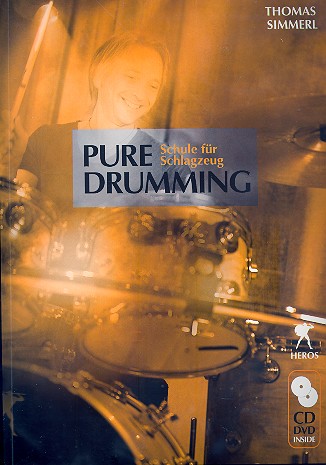 Pure Drumming (+mp3-CD +DVD)  für Schlagzeug  